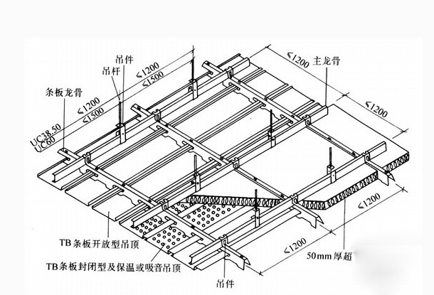 洁净室吊顶工程施工图